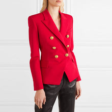Laden Sie das Bild in den Galerie-Viewer, Stilvoller Zweireihiger Blazer