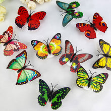 Laden Sie das Bild in den Galerie-Viewer, Leuchtender Schmetterling Wandaufkleber