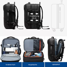 Laden Sie das Bild in den Galerie-Viewer, Wasserdichte Laptop-Reisetasche für Herren
