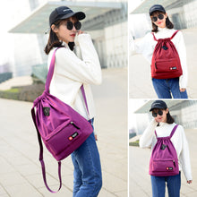 Laden Sie das Bild in den Galerie-Viewer, Wasserdichte Sporttasche mit Kordelzug