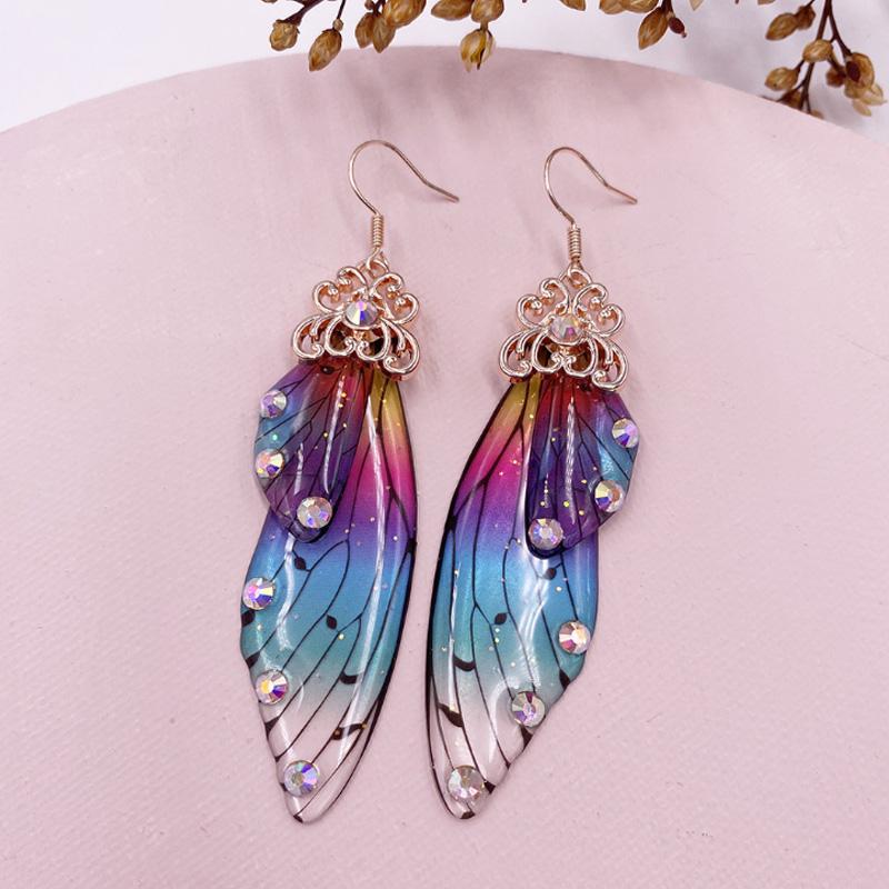 Schmetterlingsohrringe