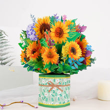 Laden Sie das Bild in den Galerie-Viewer, Papierblumen-Blumenstrauß-Gruß-Karten