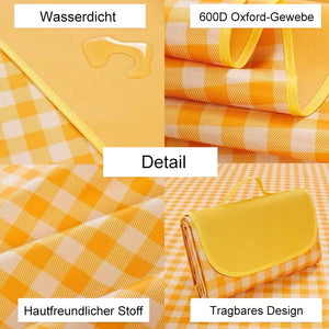 Wasserdichtem Oxford-Stoff Tragbare Picknickmatte