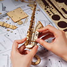 Laden Sie das Bild in den Galerie-Viewer, Kreatives dreidimensionales zusammengebautes Holzmodell