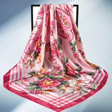 Laden Sie das Bild in den Galerie-Viewer, Neuer Trendiger Bedruckter Seidenschal