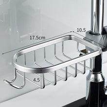 Laden Sie das Bild in den Galerie-Viewer, Rostfreies Aufbewahrungsregal für Wasserhähne