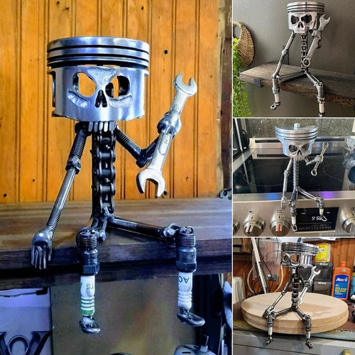 Schädel Gesicht Verzierung aus Harz