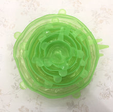 Laden Sie das Bild in den Galerie-Viewer, Silikon-Stretchdeckel, 6STK
