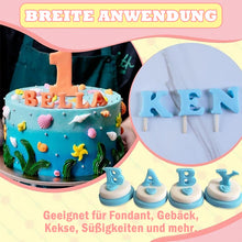 Laden Sie das Bild in den Galerie-Viewer, Zahlen Buchstaben Frühlingsschokoladendruck Formwerkzeug aus Kunststoff