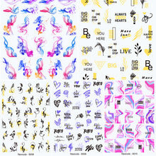 Laden Sie das Bild in den Galerie-Viewer, Kreative 3D-Nagelsticker