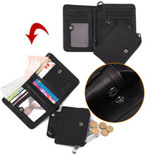 Laden Sie das Bild in den Galerie-Viewer, Rfid Geldbörse mit Reißverschluss für Herren