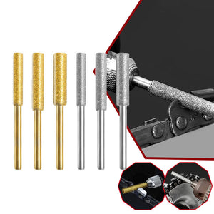 Schleifen elektromechanischer Schleifkopf elektrische Feile Schmirgel (3 Stück)