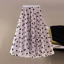 Laden Sie das Bild in den Galerie-Viewer, Rock aus Netzstoff