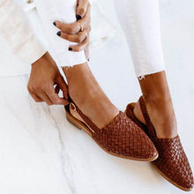 Laden Sie das Bild in den Galerie-Viewer, Flache Sommerschuhe für Damen