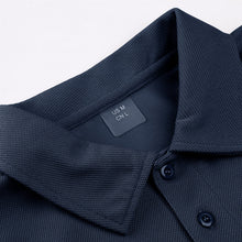 Laden Sie das Bild in den Galerie-Viewer, Langärmliges Polo-T-Shirt für Herren