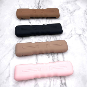 Aufbewahrungstasche für Make-up-Pinsel aus Silikon