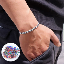 Laden Sie das Bild in den Galerie-Viewer, Geflochtenes Regenbogen-Armband