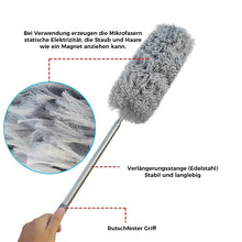 Laden Sie das Bild in den Galerie-Viewer, Einziehbarer Staubwedel aus Edelstahl