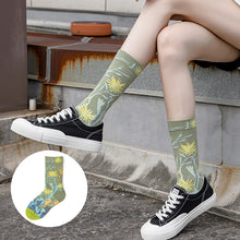 Laden Sie das Bild in den Galerie-Viewer, Bedruckte Strümpfe aus Baumwolle