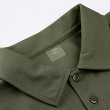 Laden Sie das Bild in den Galerie-Viewer, Langärmliges Polo-T-Shirt für Herren