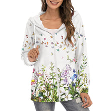 Laden Sie das Bild in den Galerie-Viewer, Kapuzen-Sweatshirt mit Farbverlauf