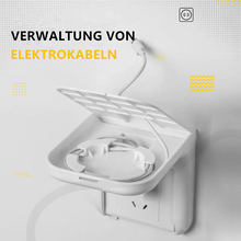 Laden Sie das Bild in den Galerie-Viewer, Praktisches Steckdosenregal ohne Stanzung