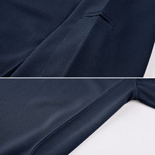 Laden Sie das Bild in den Galerie-Viewer, Langärmliges Polo-T-Shirt für Herren