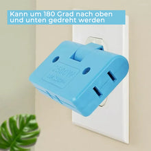 Laden Sie das Bild in den Galerie-Viewer, 3 in 1 drehbarer Steckdosenkonverter