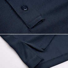 Laden Sie das Bild in den Galerie-Viewer, Langärmliges Polo-T-Shirt für Herren