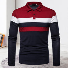 Laden Sie das Bild in den Galerie-Viewer, Kontrast-Poloshirt für Herren
