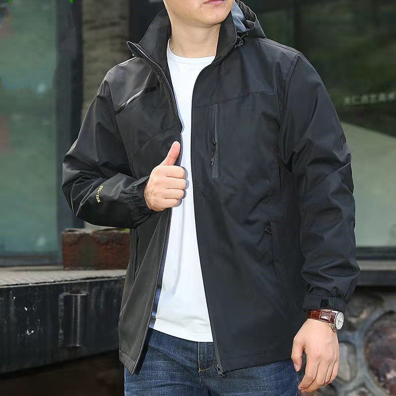 Wind- und wasserdichte Jacke