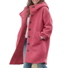 Laden Sie das Bild in den Galerie-Viewer, Damen Mantel mit Fleece Plüsch