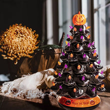 Laden Sie das Bild in den Galerie-Viewer, Glühender Weihnachtsbaum mit Halloween-Thema