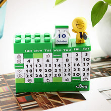 Laden Sie das Bild in den Galerie-Viewer, Schöner Cartoon-Block-Puzzle-Kalender