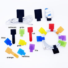 Laden Sie das Bild in den Galerie-Viewer, Klettverschluss zum Aufbewahren von Datenkabeln