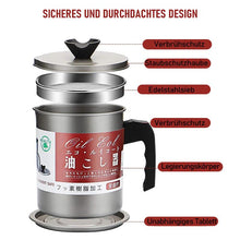 Laden Sie das Bild in den Galerie-Viewer, Küchenölfilter aus Edelstahl