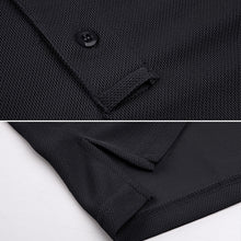 Laden Sie das Bild in den Galerie-Viewer, Langärmliges Polo-T-Shirt für Herren