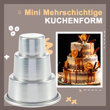 Laden Sie das Bild in den Galerie-Viewer, Mini Mehrschichtige Kuchenform