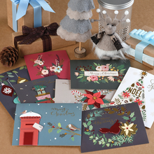 Laden Sie das Bild in den Galerie-Viewer, Weihnachtsgeschenk-Grußkarte