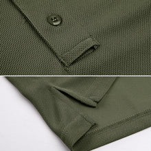 Laden Sie das Bild in den Galerie-Viewer, Langärmliges Polo-T-Shirt für Herren