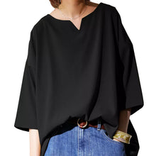 Laden Sie das Bild in den Galerie-Viewer, Literarisches Retro-Top mit V-Ausschnitt