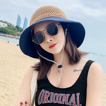 Laden Sie das Bild in den Galerie-Viewer, Damen Sommer Strand Sonnenhut
