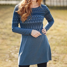 Laden Sie das Bild in den Galerie-Viewer, Langärmliges Kleid im ethnischen Stil