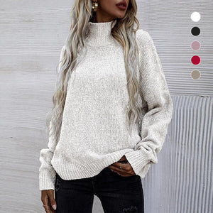Damen Pullover mit Rollkragen