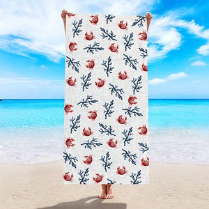 Bedrucktes Strandtuch