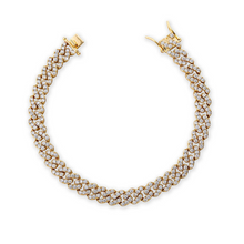 Laden Sie das Bild in den Galerie-Viewer, Hip Hop Zirkon Damen Fußkettchen