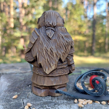 Laden Sie das Bild in den Galerie-Viewer, Odin Thor Tyr Ulfhednar nordischer Heide Harzverzierung