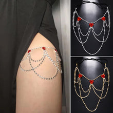 Laden Sie das Bild in den Galerie-Viewer, Rubin Königin Beinkette