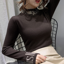 Laden Sie das Bild in den Galerie-Viewer, Bedruckter Halbrollkragenpullover für Damen