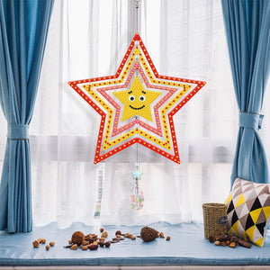 DIY Diamantmalerei doppelseitig drehbares hängendes Windspiel
